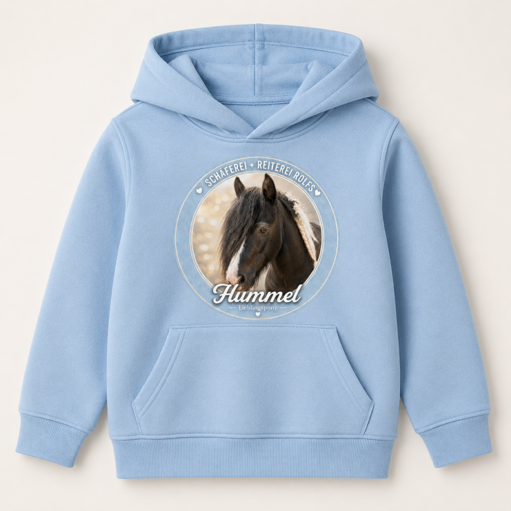Hoodie mit Motiv von Lieblingspony Hummel aus dem Lieblingspony-Shop