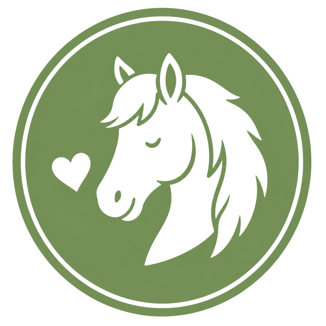 Pony-mit-Herz-Icon Ponyglück